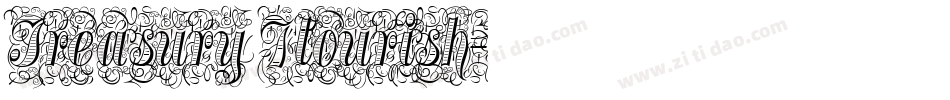 Treasury Flourish字体转换
